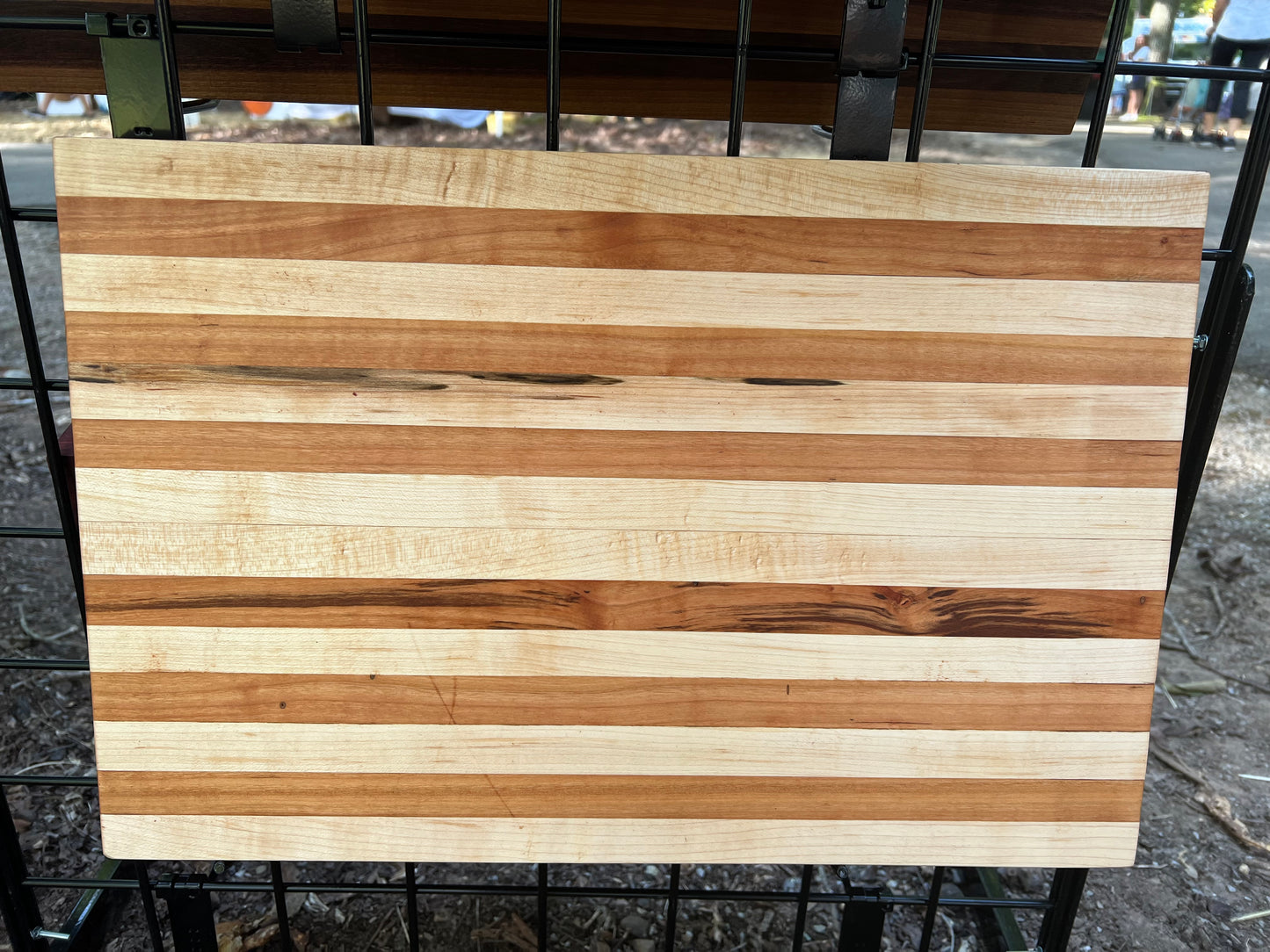 Maple and Walnut Chopping Board